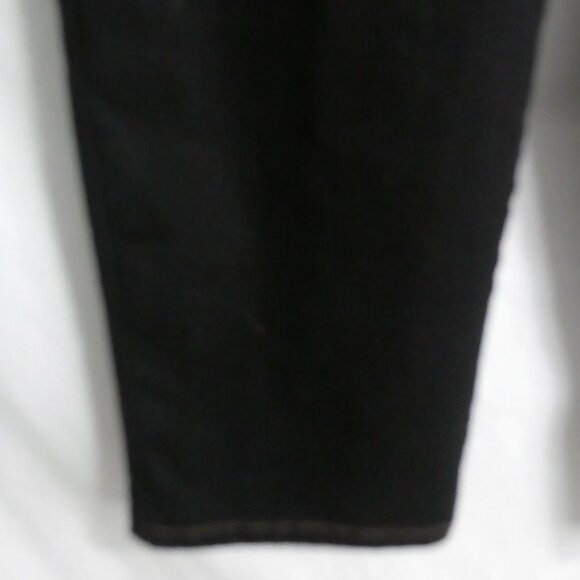 ALIA | size 12 | Black Denim With Contrasting Front and Back Stitching | NWOT - Picture 7 of 16